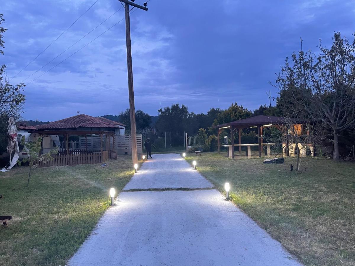 Appartement Ευχάριστο Εξοχικό Σπίτι Με Barbeque à Skála Foúrkas Extérieur photo